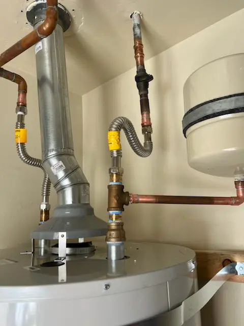 Water heater installation and plumbing repair in Eastlake